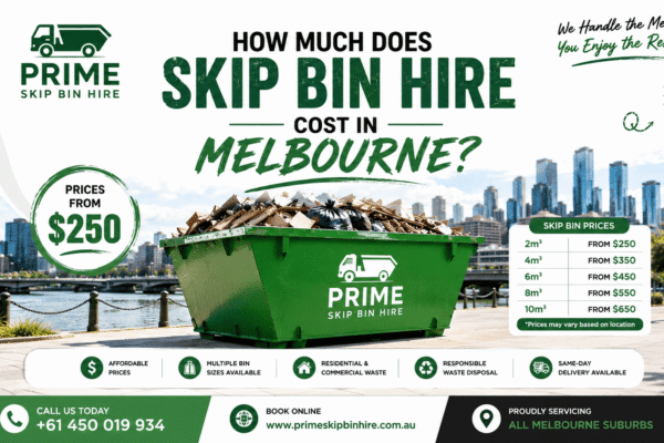 How much does skip bin hire cost in Melbourne