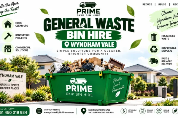 General Waste Bin Hire Wyndham Vale