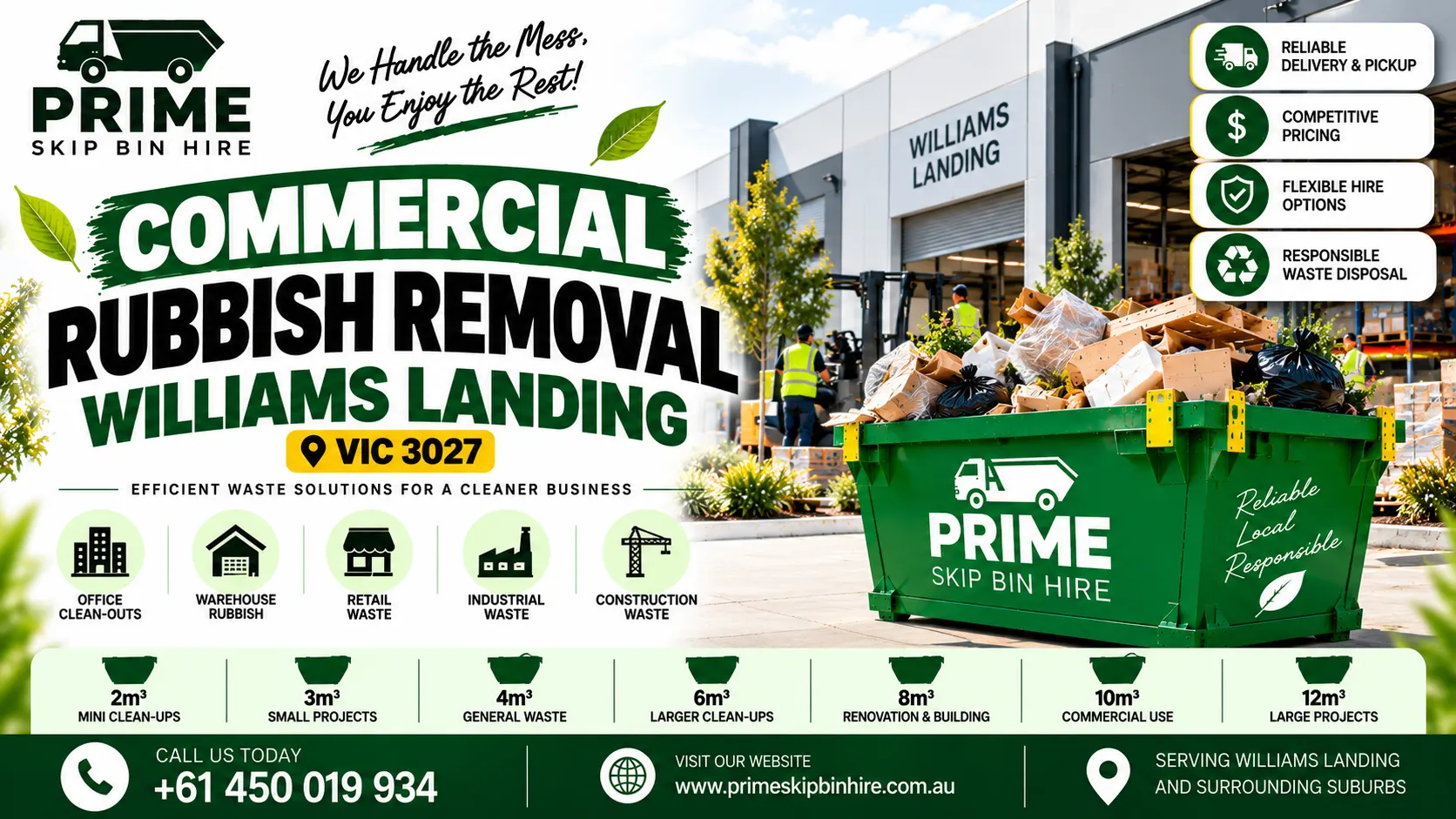Commercial Rubbish Removal Williams Landing